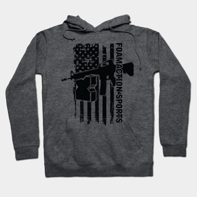 Flag Logo Hoodie by FoamActionSports